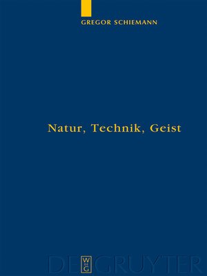 cover image of Natur, Technik, Geist